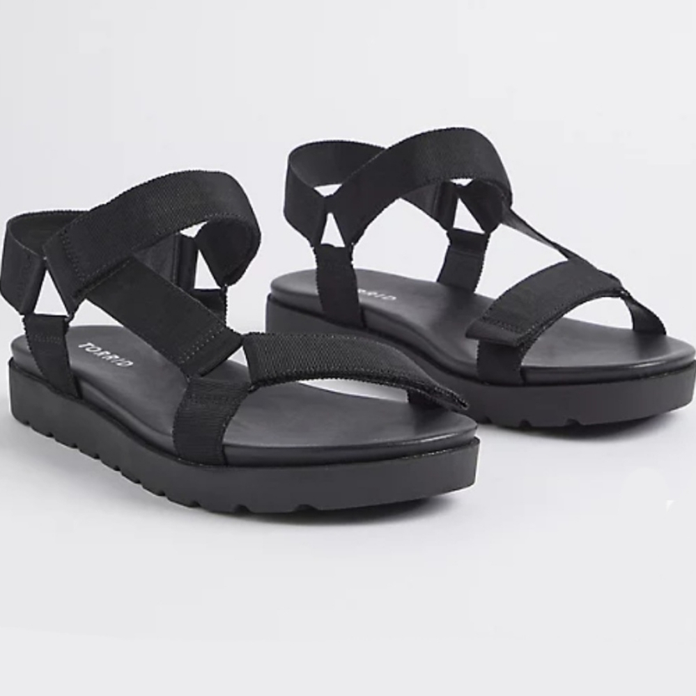 Torrid Velcro Strap Sandals